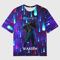 Мужская футболка оверсайз Warden Deadlock