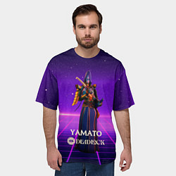 Футболка оверсайз мужская Yamato Deadlock, цвет: 3D-принт — фото 2