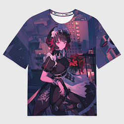 Мужская футболка оверсайз Эллен Джо Zenless Zone Zero