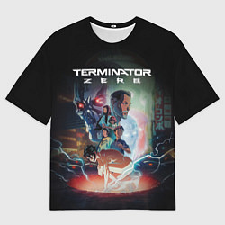 Мужская футболка оверсайз Терминатор зеро персонажи