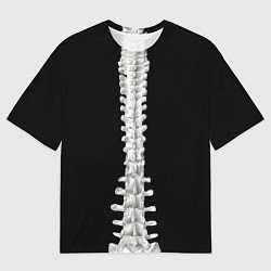Мужская футболка оверсайз Рентген позвоночника