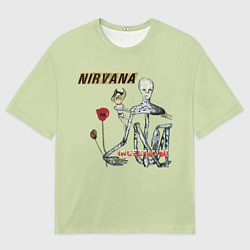 Футболка оверсайз мужская Nirvana incesticide, цвет: 3D-принт