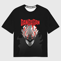 Футболка оверсайз мужская Дандадан: Кэн, цвет: 3D-принт
