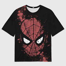 Футболка оверсайз мужская Spider-man splashes, цвет: 3D-принт