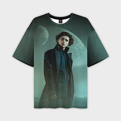 Мужская футболка оверсайз Timothee Chalamet in the desert