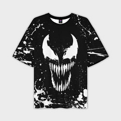 Мужская футболка оверсайз Venom logo