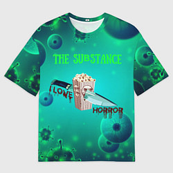 Мужская футболка оверсайз The substance