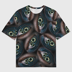 Футболка оверсайз мужская Субстанция глаза в глазу, цвет: 3D-принт
