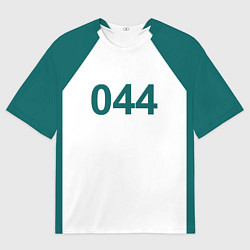 Мужская футболка оверсайз Игра в кальмара 044