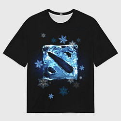 Футболка оверсайз мужская Dota 2 - ice, цвет: 3D-принт