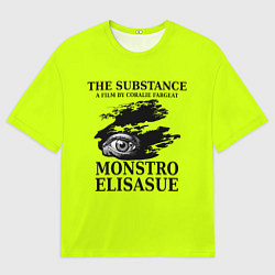 Мужская футболка оверсайз Субстанция монстр сью