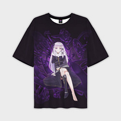 Футболка оверсайз мужская Сателла Re:Zero, цвет: 3D-принт