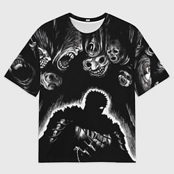 Футболка оверсайз мужская Guts in the dark, цвет: 3D-принт