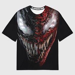Мужская футболка оверсайз Веном и Карнаж