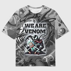Футболка оверсайз мужская We are Venom - graffiti, цвет: 3D-принт