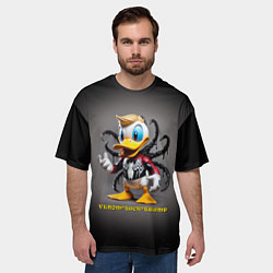 Футболка оверсайз мужская Venom-Duck-Trump joke, цвет: 3D-принт — фото 2