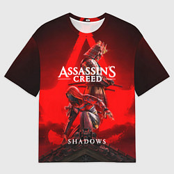 Футболка оверсайз мужская Assassins Creed - Shadows, цвет: 3D-принт
