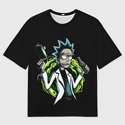 Футболка оверсайз мужская Rick with gun, цвет: 3D-принт