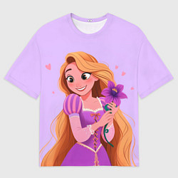 Мужская футболка оверсайз Rapunzel - big pictures