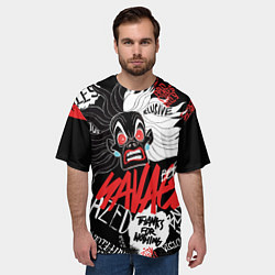 Футболка оверсайз мужская Круэлла - big pictures, цвет: 3D-принт — фото 2