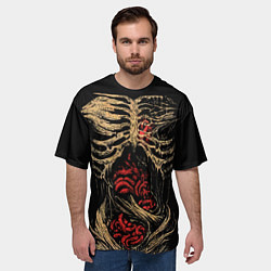 Футболка оверсайз мужская Внутренний мир, цвет: 3D-принт — фото 2