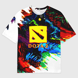 Футболка оверсайз мужская Dota monster, цвет: 3D-принт