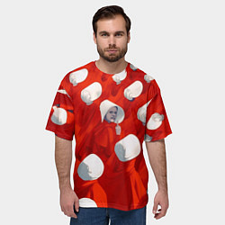 Футболка оверсайз мужская Рассказ служанки, цвет: 3D-принт — фото 2