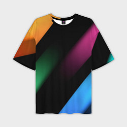 Мужская футболка оверсайз Multicoloured