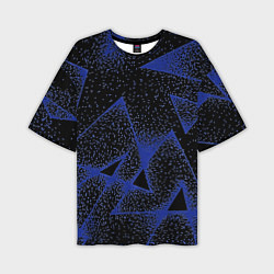 Футболка оверсайз мужская Triangles with dots, цвет: 3D-принт
