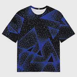 Футболка оверсайз мужская Triangles with dots, цвет: 3D-принт