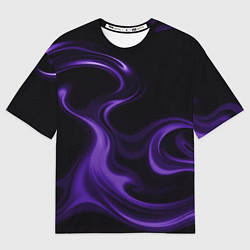 Футболка оверсайз мужская The color is purple, цвет: 3D-принт