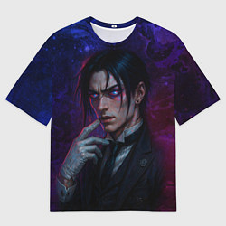 Футболка оверсайз мужская Себастьян Михаэлис реализм, цвет: 3D-принт