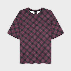 Футболка оверсайз мужская Tartan, цвет: 3D-принт