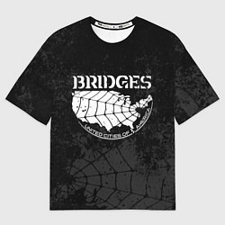 Футболка оверсайз мужская Bridges company, цвет: 3D-принт