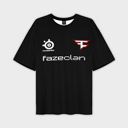 Футболка оверсайз мужская FaZe Clan - S1mple 007, цвет: 3D-принт