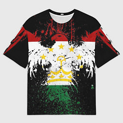 Мужская футболка оверсайз Таджикистан