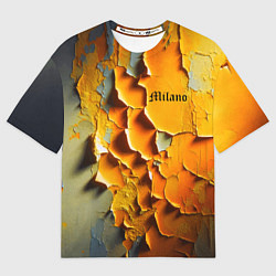 Футболка оверсайз мужская Peeling plaster - Milano, цвет: 3D-принт