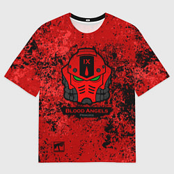 Мужская футболка оверсайз Примарис - Кровавые Ангелы