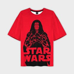 Мужская футболка оверсайз Star wars - Darth Sidious