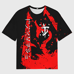 Футболка оверсайз мужская Doom dark age dragon, цвет: 3D-принт