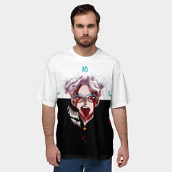 Футболка оверсайз мужская Аниме Дандадан Окарун, цвет: 3D-принт — фото 2