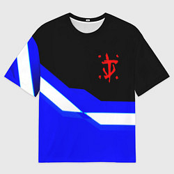 Футболка оверсайз мужская Doom sport geometry, цвет: 3D-принт