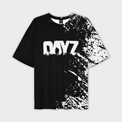 Футболка оверсайз мужская Dayz брызги красок, цвет: 3D-принт
