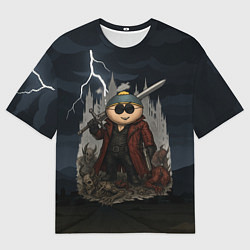 Футболка оверсайз мужская Эрик Картман Devil May Cry, цвет: 3D-принт