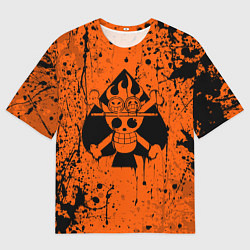 Футболка оверсайз мужская Эйс символ, цвет: 3D-принт