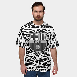 Футболка оверсайз мужская AAP Rocky barcelona, цвет: 3D-принт — фото 2