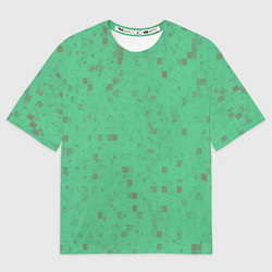 Мужская футболка оверсайз Color green brown