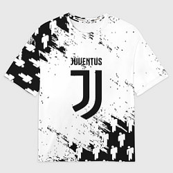 Футболка оверсайз мужская Juventus люди спорт, цвет: 3D-принт
