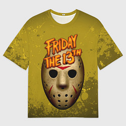 Футболка оверсайз мужская Джейсон Вурхиз, цвет: 3D-принт