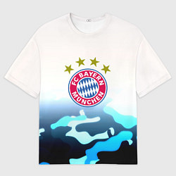 Мужская футболка оверсайз Бавария Мюнхен камуфляж